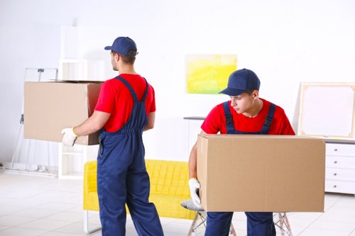Removal team planning a move in Croydon