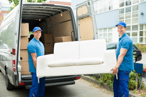 Local removals team helping with a Croydon home move
