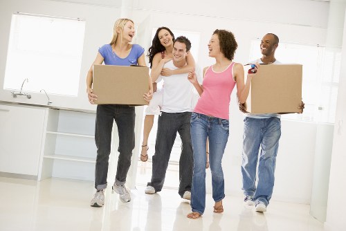 Removals van service for a Croydon home move