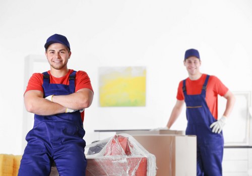 Removalists loading household furniture for a Croydon home move