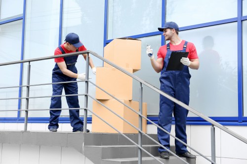 Experienced Croydon movers handling household belongings