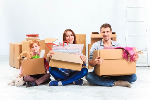 Local removals team planning a house move in Croydon
