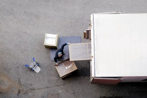 Furniture collection team loading bulky items in Croydon