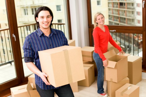 Commercial removals support for an office move in Croydon