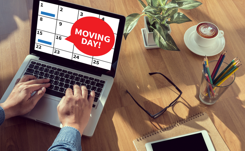Illustration of screen-reader friendly moving service content